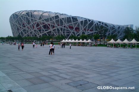 Postcard Beijing (CN) - The National Stadium