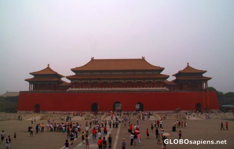 Postcard Beijing (CN) - in the Forbidden City - ctd 1