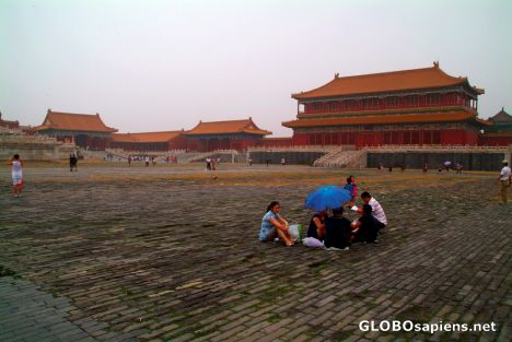 Postcard Beijing (CN) - in the Forbidden City - ctd 4