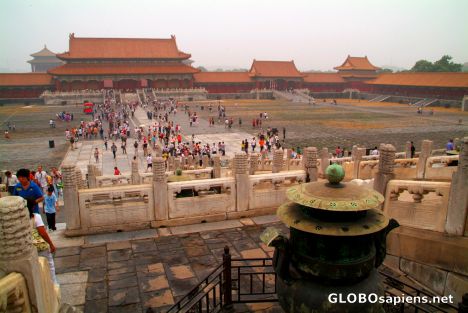 Postcard Beijing (CN) - in the Forbidden City - ctd 5