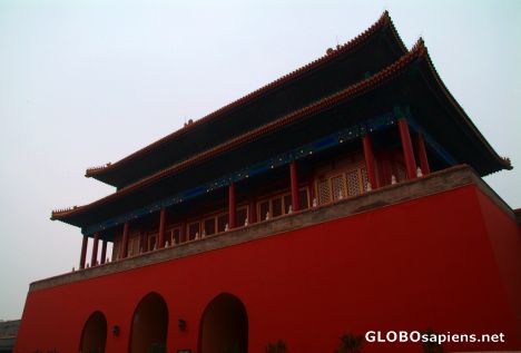 Postcard Beijing (CN) - Forbidden City's northern gate