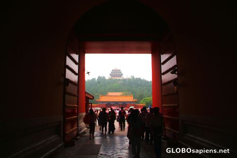 Postcard Beijing (CN) - out of the Forbidden City