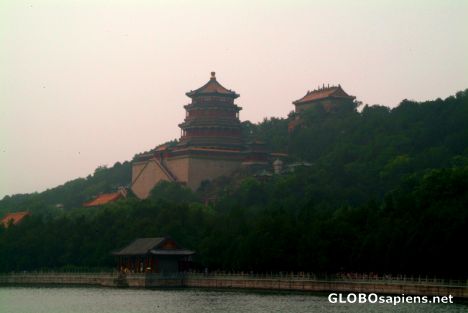 Postcard Beijing (CN) - Summer Palace - the smog