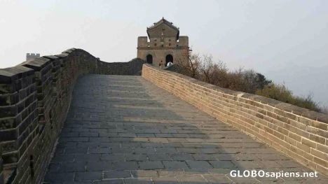 Postcard Badaling Pass of the Great Wall of China