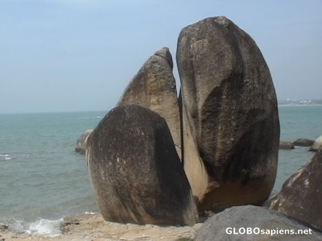 Postcard Taniya Rock Formations