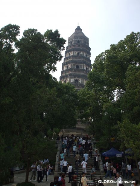 Postcard Tiger Hill Pagoda