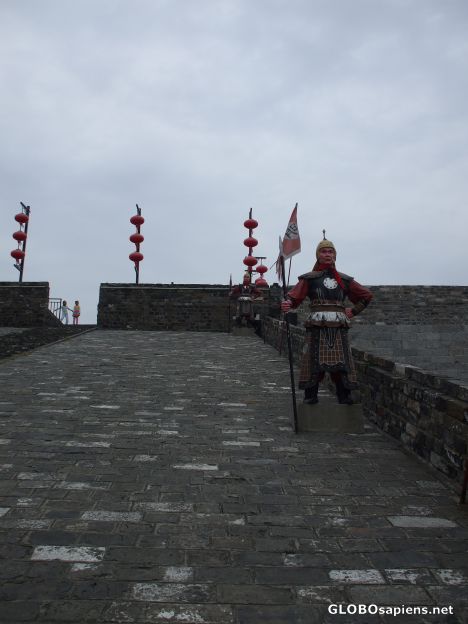 Postcard Zhonghua Gate Ramp