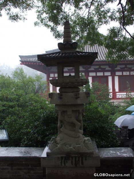 Postcard Lantern at Huaqing Hot Springs