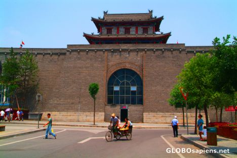 Postcard Xi'an (CN) - Northern Gate near train station