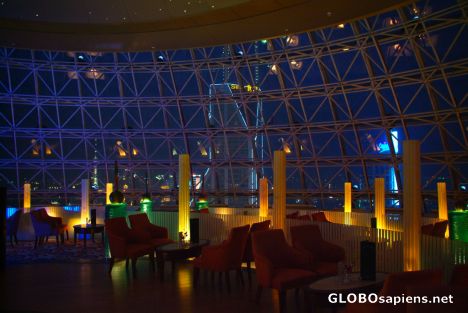 Postcard Shanghai (CN) - Sky Bar of Radisson Hotel at night
