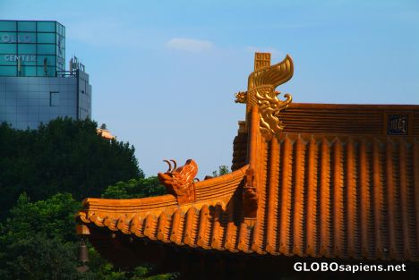 Postcard Shanghai (CN) - Jing'an Temple - new & new