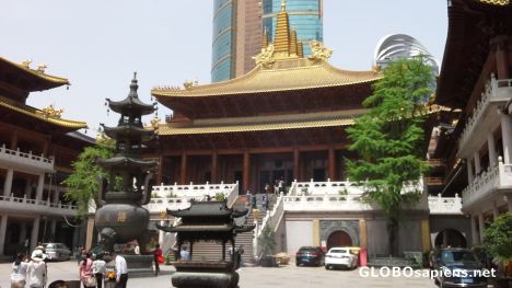 Postcard Jing'an Temple