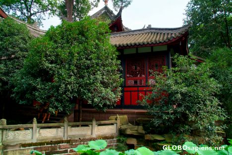 Postcard Chengdu (CN) - Wuhou Temple Park
