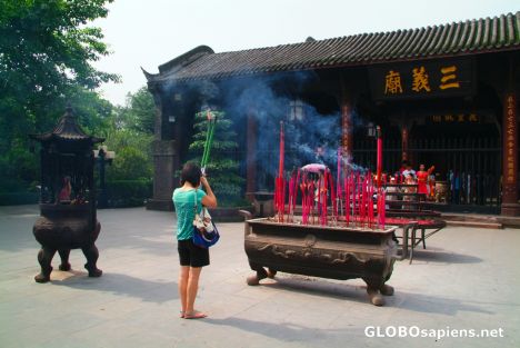 Postcard Chengdu (CN) - Wuhou Temple
