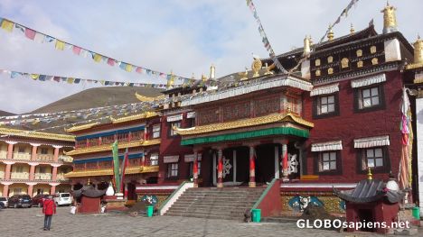 Postcard Tagong Monastery