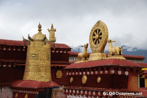 Postcard Roof of the Jokhang