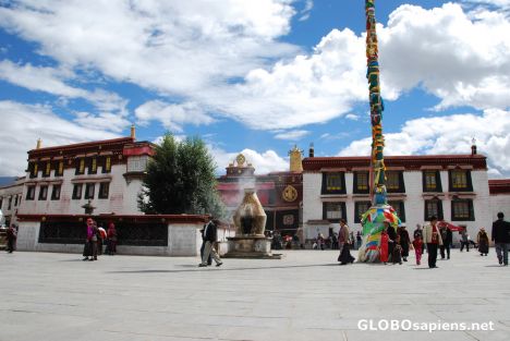 Postcard The Jokhang Temple 02
