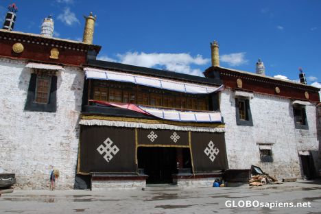 Postcard Meru Sarpa Monastery