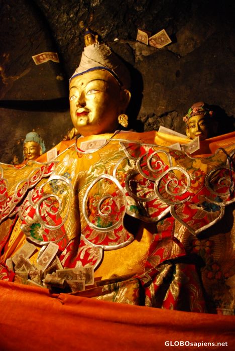 Postcard Palden Lhamo the goddess protector of Lhasa