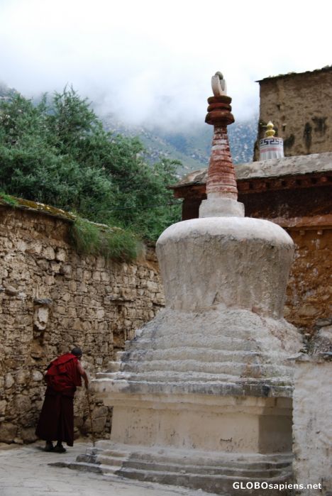 Postcard Drepung Monastery