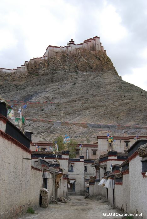 Postcard View of the Dzong from the street
