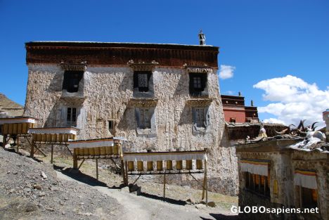 Postcard Tashilhumpo Monastery from the Kora