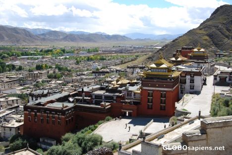 Postcard Thashilhumpo Monastery (from the Kora 02)