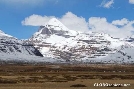 Postcard Mt Kailash: The axel of the world (6714m) 01
