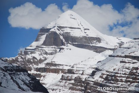 Postcard Mt Kailash: The axel of the world (6714m) 02