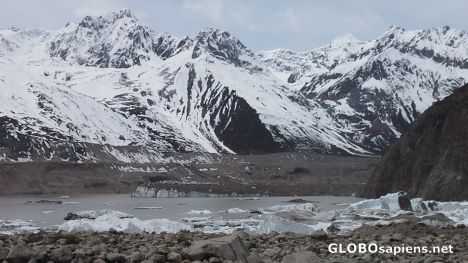 Postcard Laigu Glacier -East Tibet