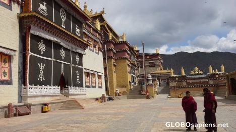 Postcard Sumtseling Monastery