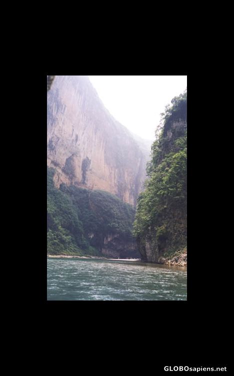 Postcard The YangTze river.