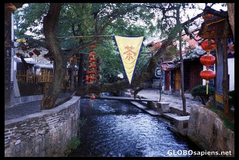 Postcard Lijiang Old Town