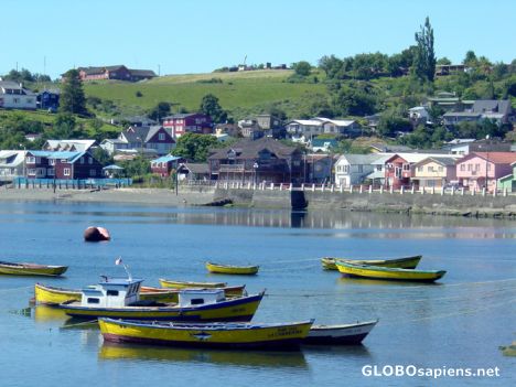 Chiloe - Fishing port