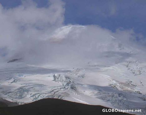 Postcard Vulkan Osorno