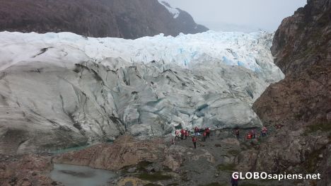 Postcard Bernal Glacier