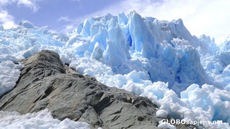 Postcard El Brujo Glacier