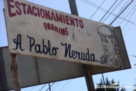 Postcard Pablo Neruda's House