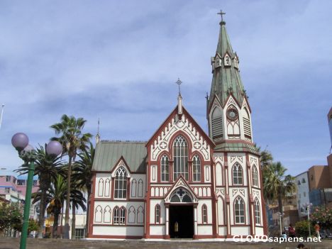 Postcard Church in Arica