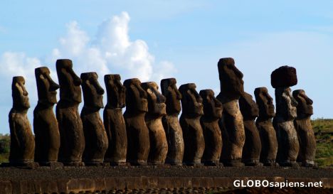 Postcard Easter Island