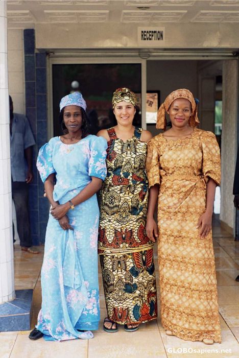 Postcard Cameroonian Women