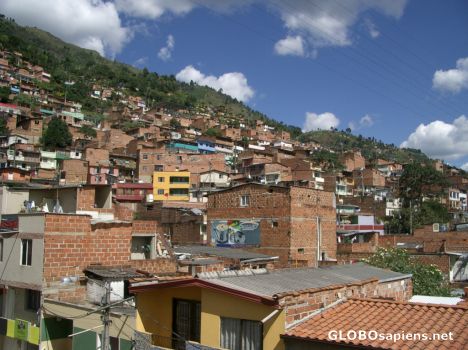 The poor quarter of Medellin