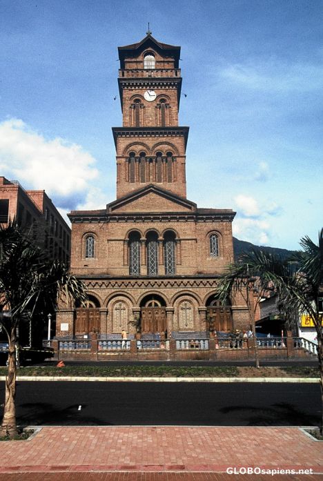 Postcard Church in Medellín