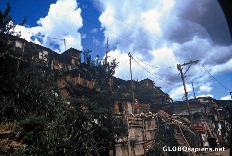 Postcard Medellín - The Poor