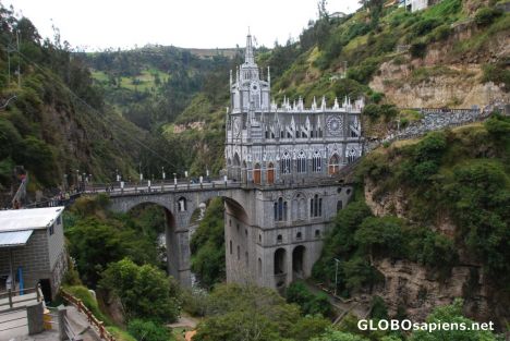 Postcard Santuario de Las Lajas