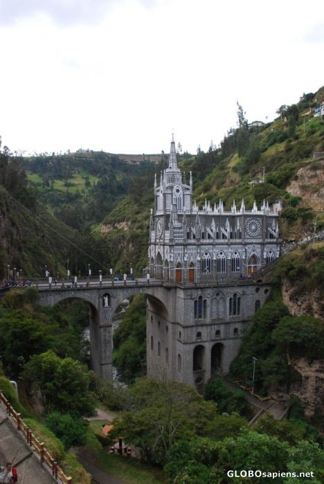 Postcard Santuario de Nuestra Senora de Las Lajas