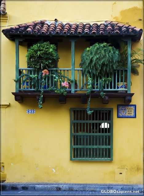 Postcard Colors in Cartagena