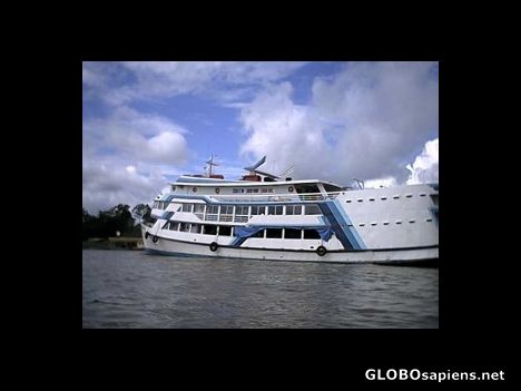 Postcard Amazon River Leticia to Manaos