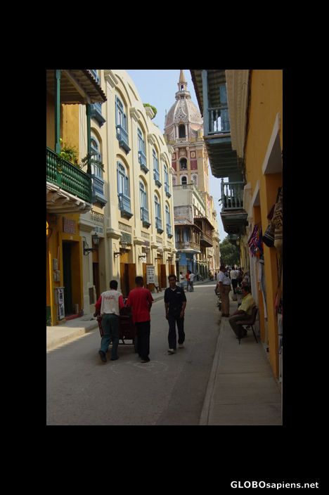 Postcard Cartagena The Old City