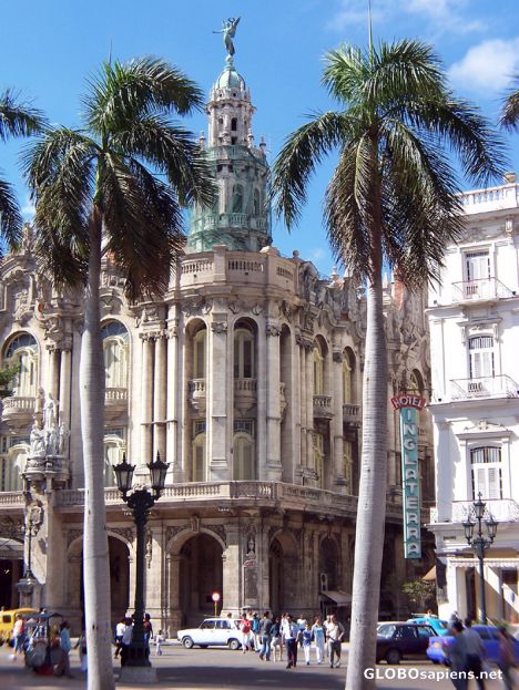 Postcard Gran Teatro de la Habana